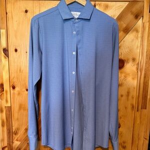 Mizzen and Main Dress Shirt Medium Tall Slim
